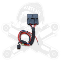 DIRTY AIR Dual relay harness for front+rear air, 1 compressor with 4vm and no tank